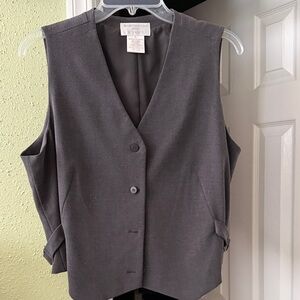 Worthington Gray Stretch Vest